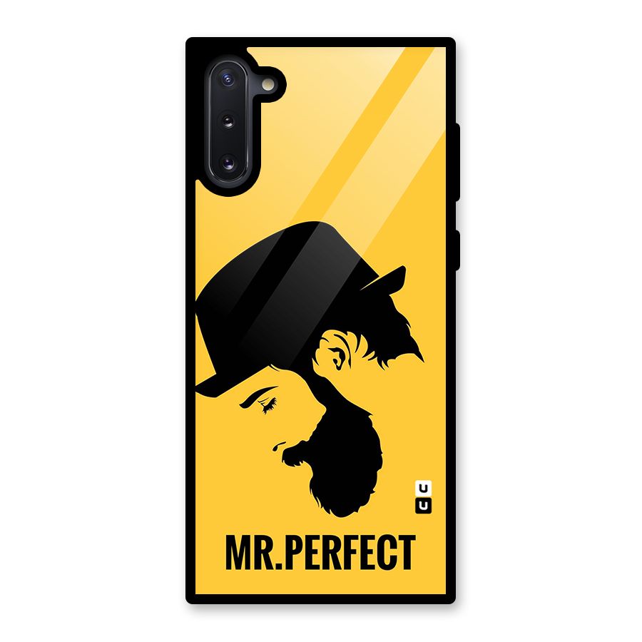 Mr Perfect Glass Back Case for Galaxy Note 10