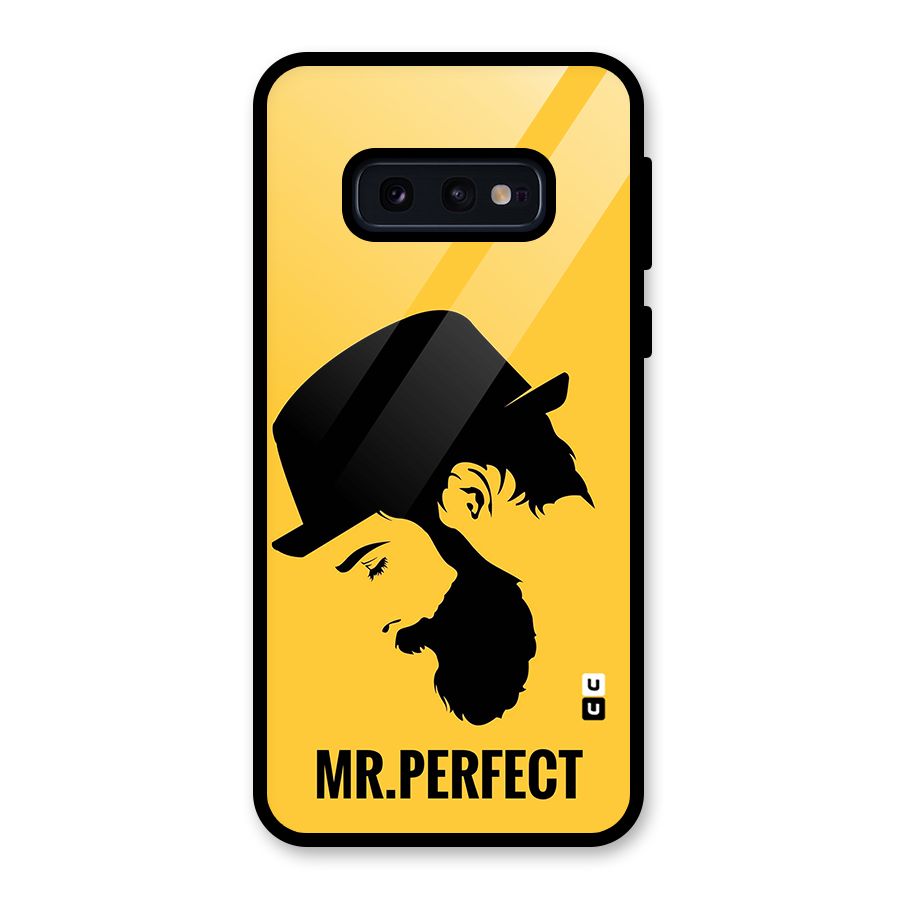 Mr Perfect Glass Back Case for Galaxy S10e