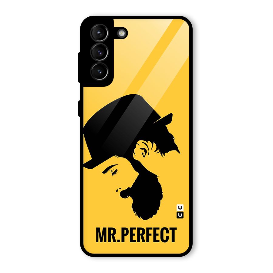 Mr Perfect Glass Back Case for Galaxy S21 Plus