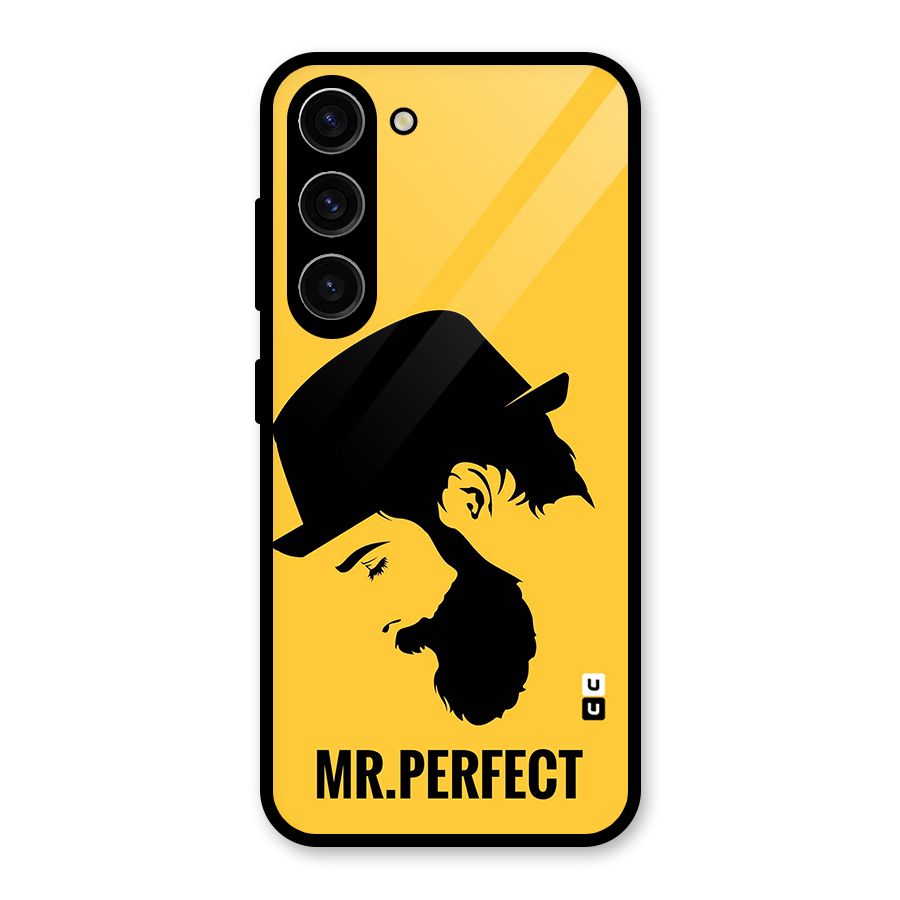 Mr Perfect Glass Back Case for Galaxy S23