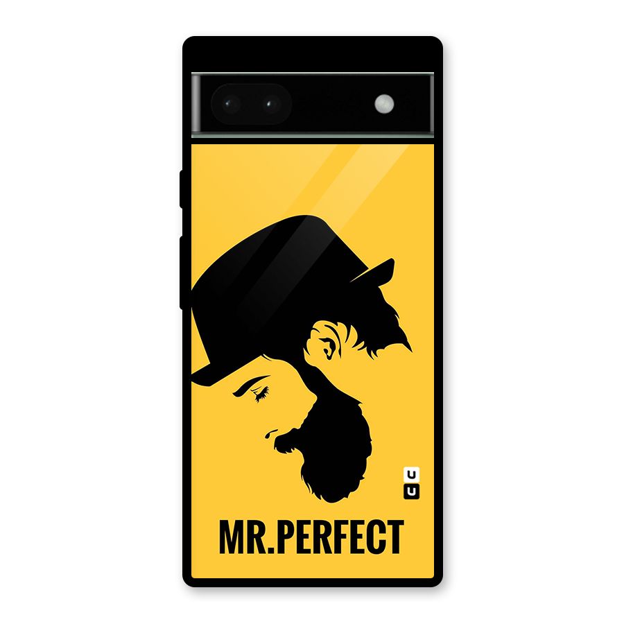 Mr Perfect Glass Back Case for Google Pixel 6a