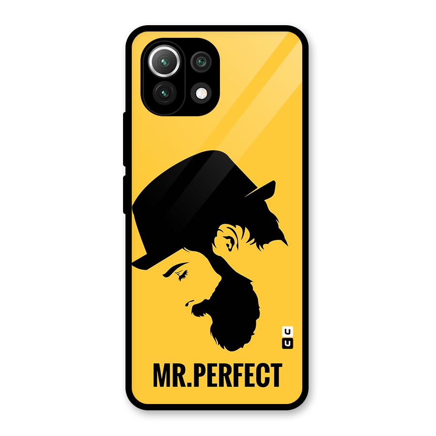 Mr Perfect Glass Back Case for Mi 11 Lite NE 5G
