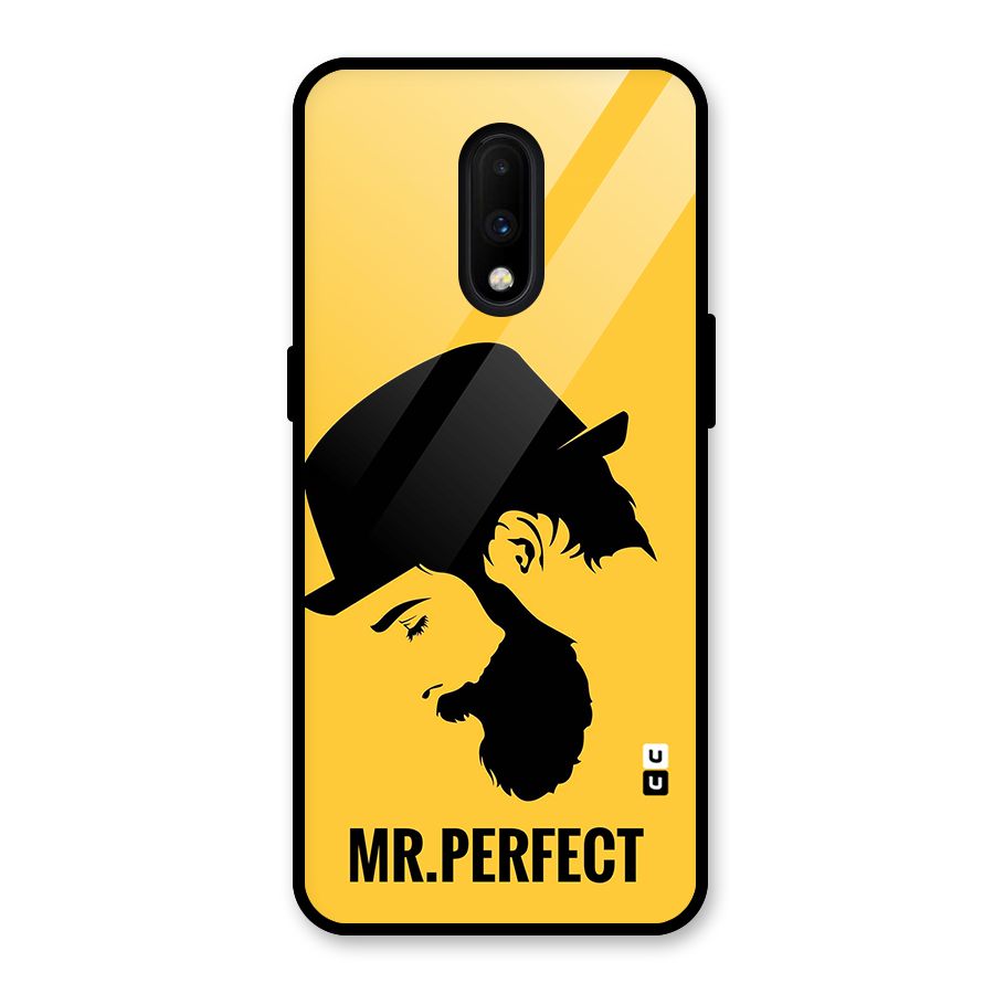 Mr Perfect Glass Back Case for OnePlus 7