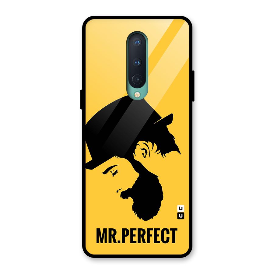 Mr Perfect Glass Back Case for OnePlus 8