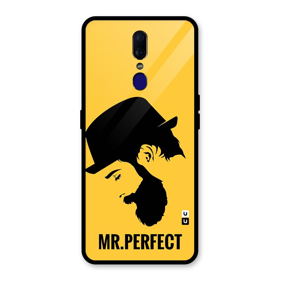 Mr Perfect Glass Back Case for Oppo F11