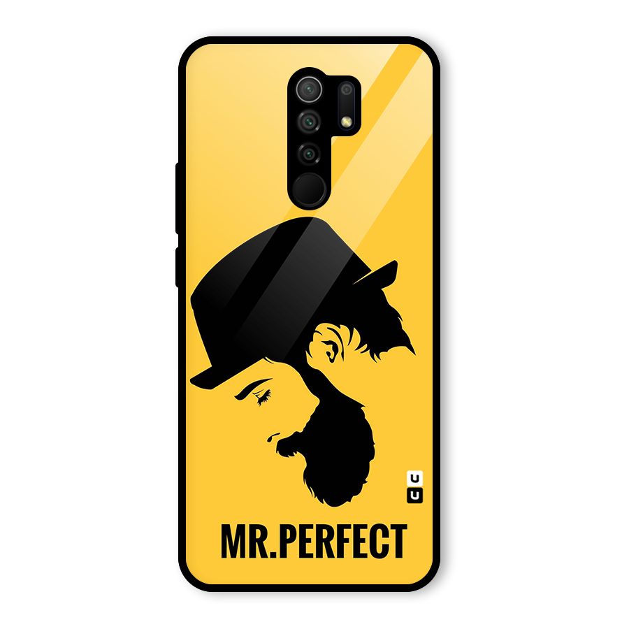 Mr Perfect Glass Back Case for Poco M2