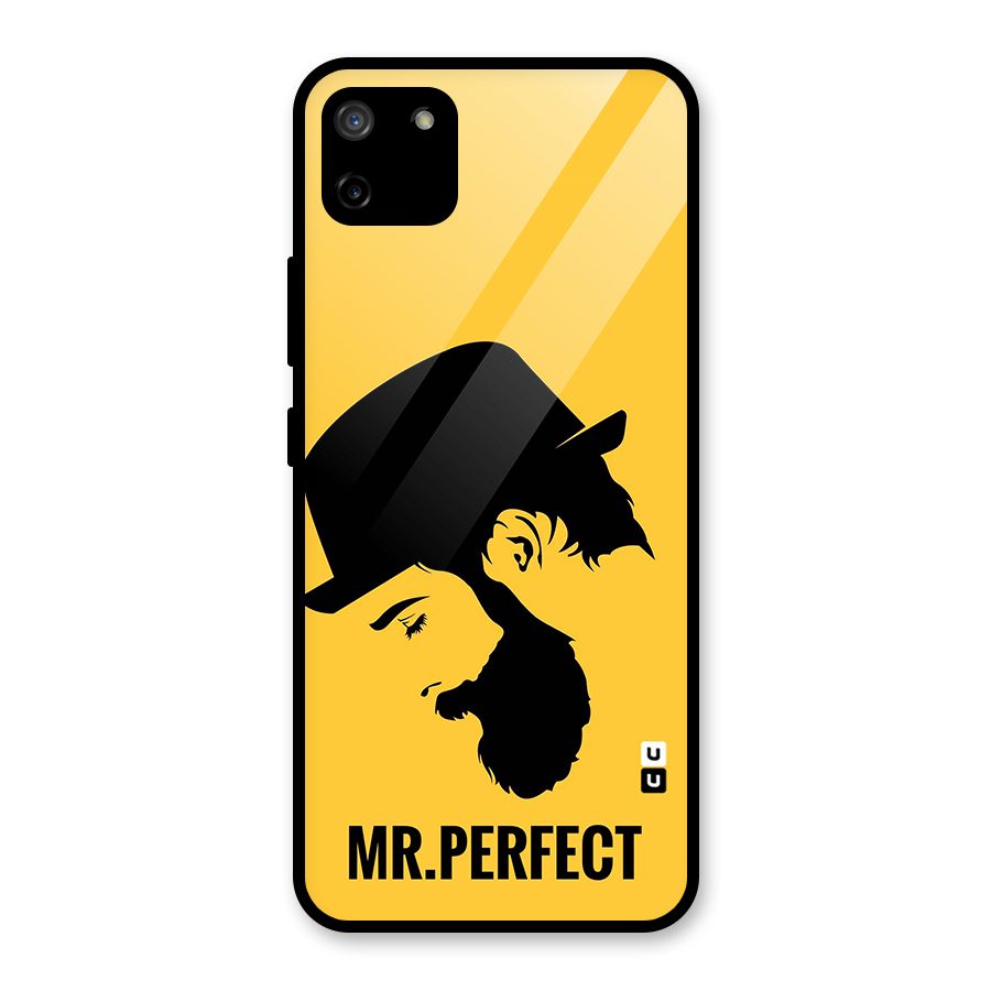 Mr Perfect Glass Back Case for Realme C11