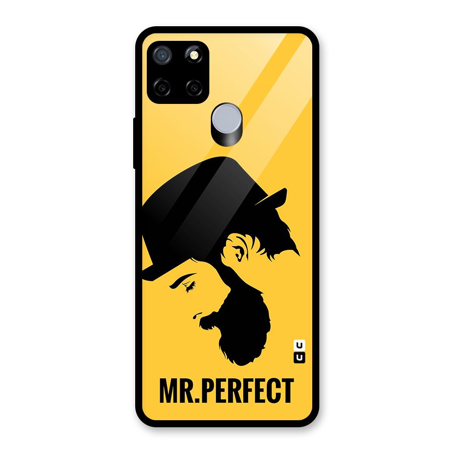 Mr Perfect Glass Back Case for Realme C12