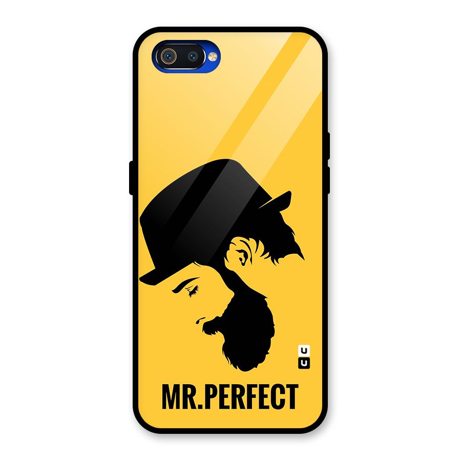 Mr Perfect Glass Back Case for Realme C2