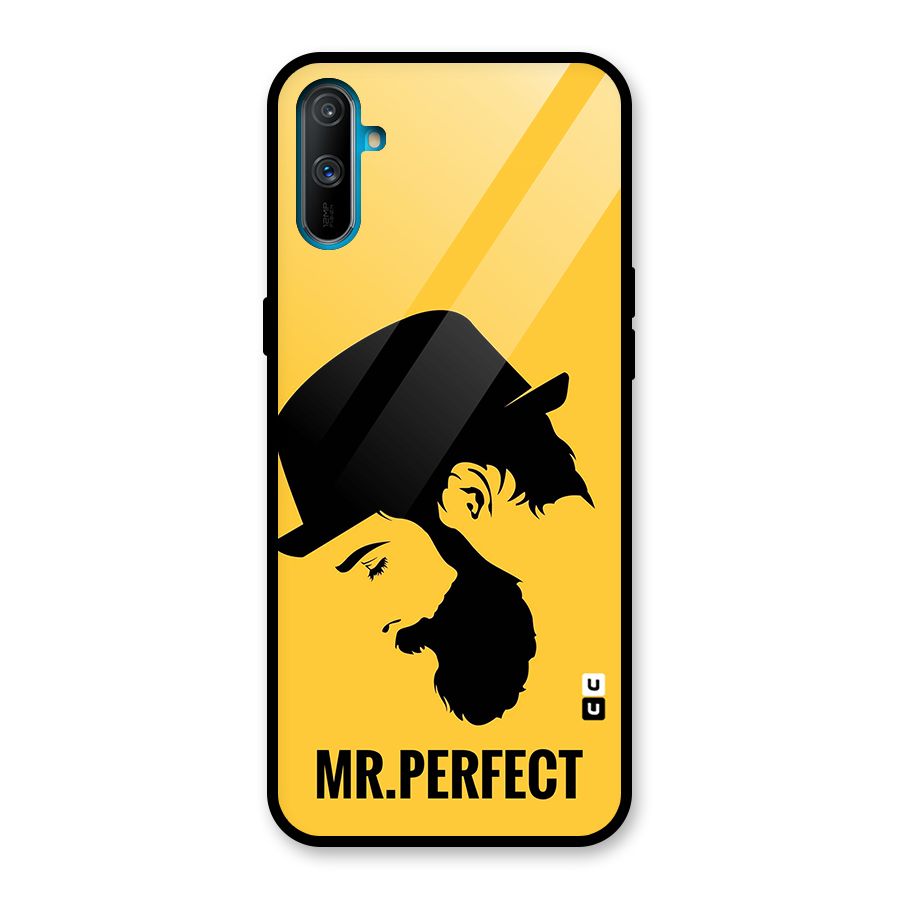Mr Perfect Glass Back Case for Realme C3