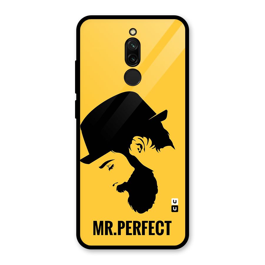 Mr Perfect Glass Back Case for Redmi 8