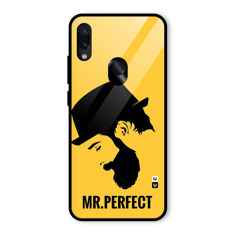 Mr Perfect Glass Back Case for Redmi Note 7 Pro
