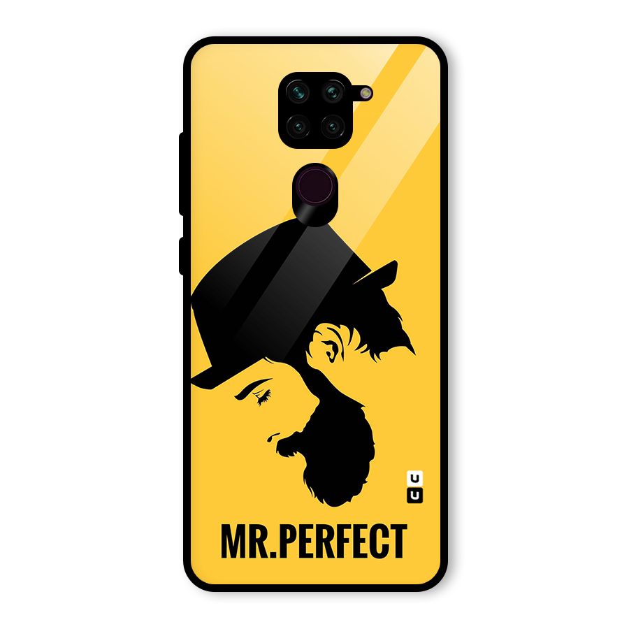 Mr Perfect Glass Back Case for Redmi Note 9