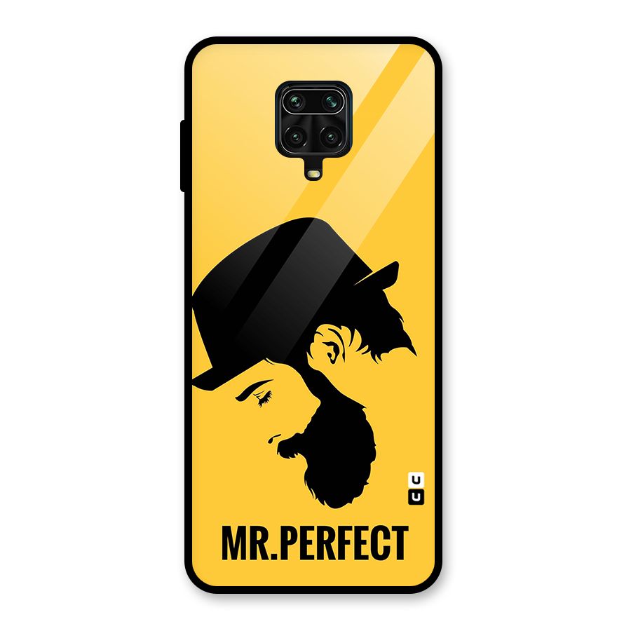 Mr Perfect Glass Back Case for Redmi Note 9 Pro Max