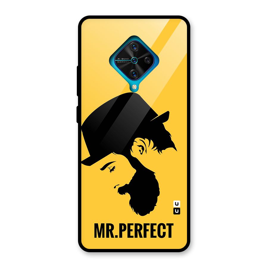 Mr Perfect Glass Back Case for Vivo S1 Pro