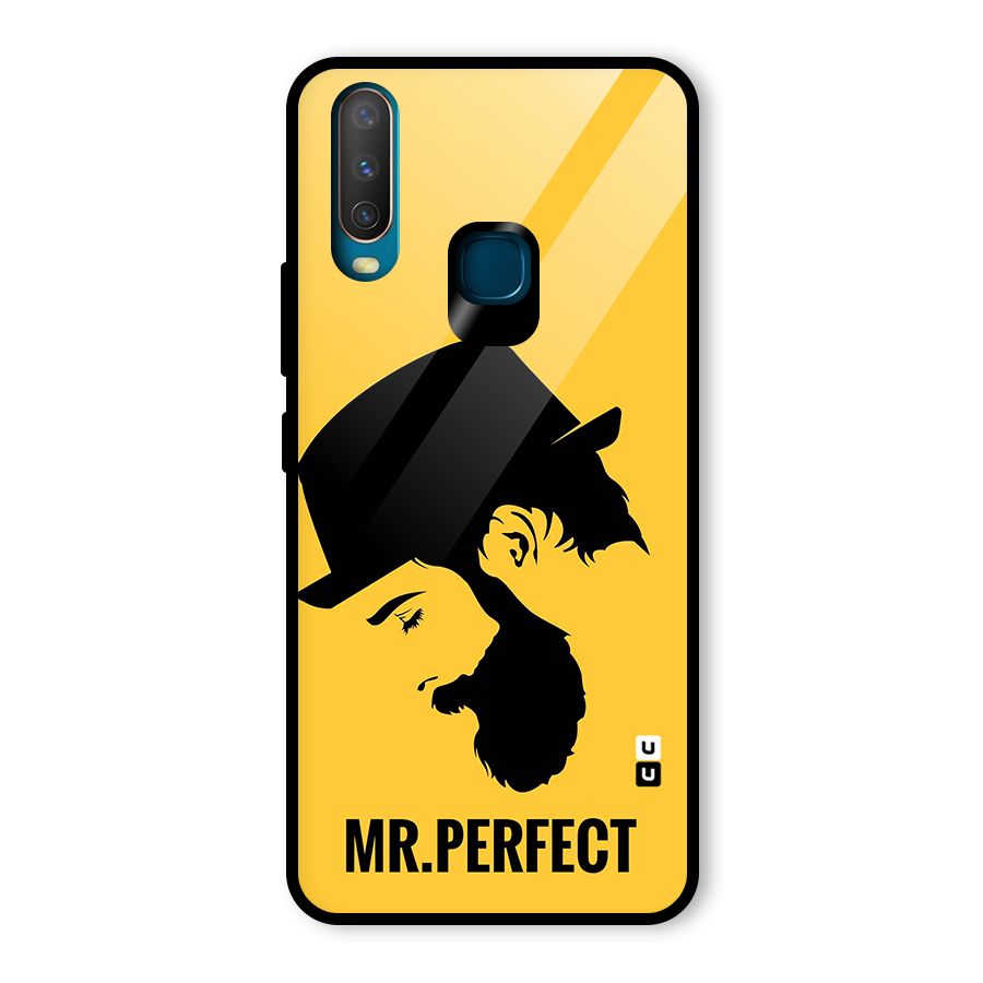 Mr Perfect Glass Back Case for Vivo U10