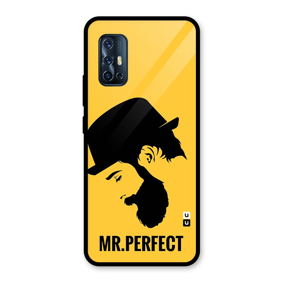 Mr Perfect Glass Back Case for Vivo V17