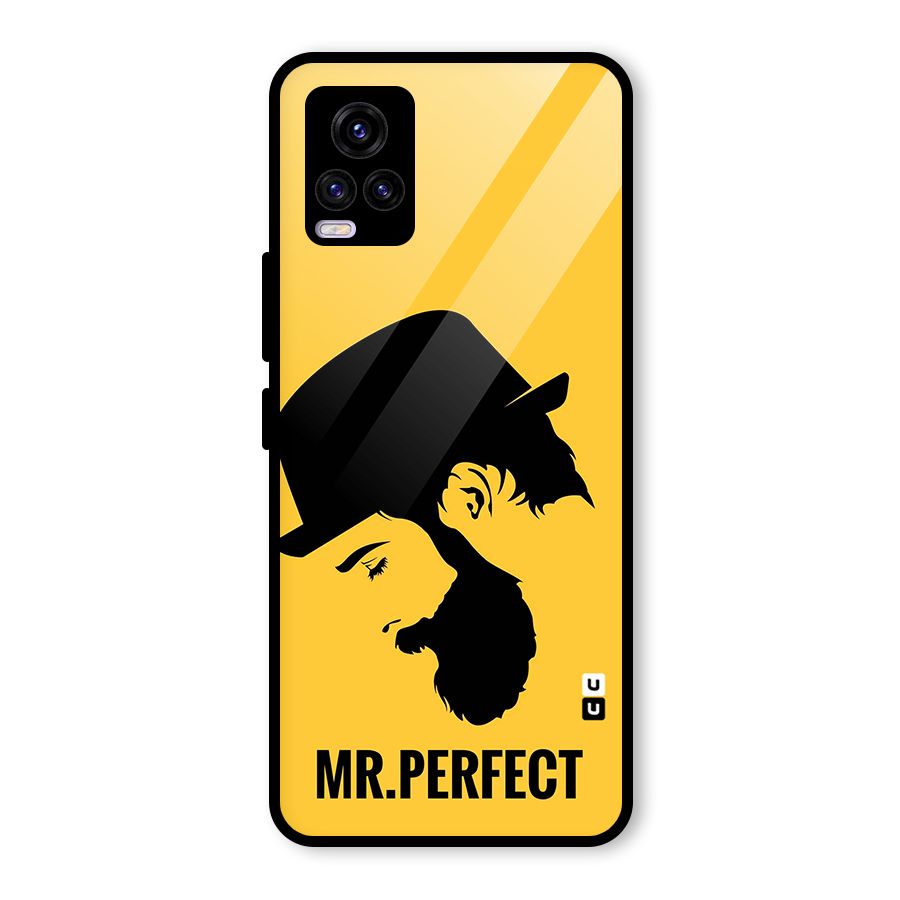 Mr Perfect Glass Back Case for Vivo V20