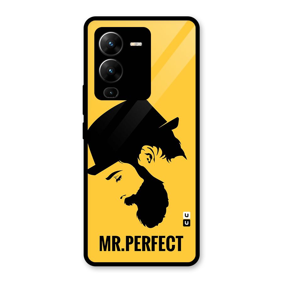 Mr Perfect Glass Back Case for Vivo V25 Pro