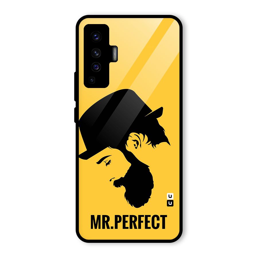 Mr Perfect Glass Back Case for Vivo X50