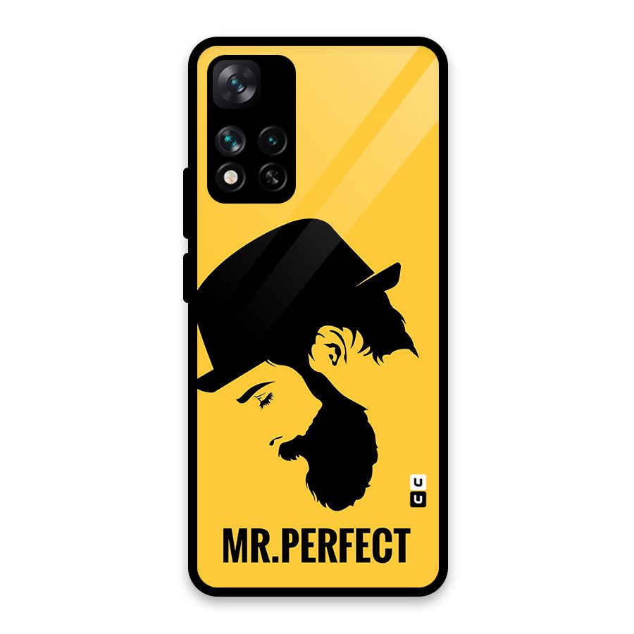 Mr Perfect Glass Back Case for Xiaomi 11i HyperCharge 5G