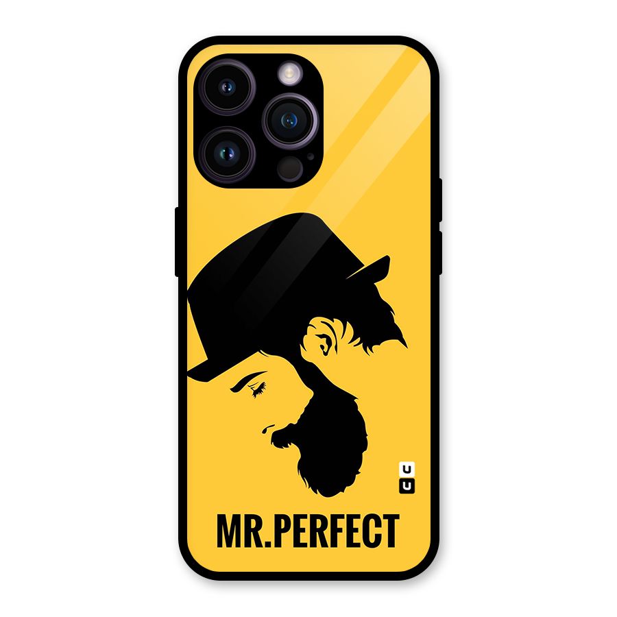 Mr Perfect Glass Back Case for iPhone 14 Pro Max