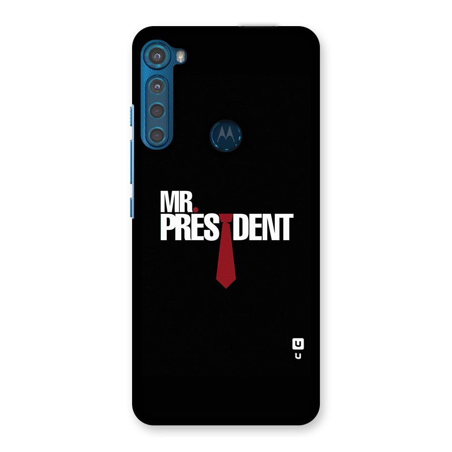 Mr President Back Case for Motorola One Fusion Plus