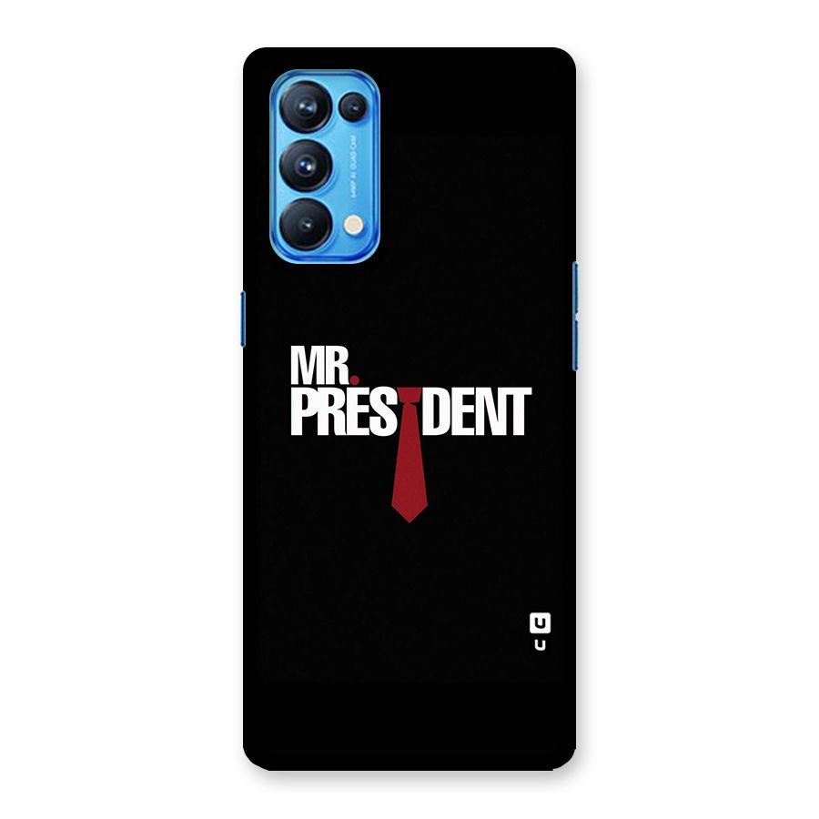 Mr President Back Case for Oppo Reno5 Pro 5G