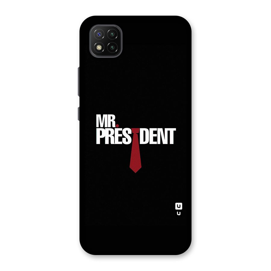 Mr President Back Case for Poco C3