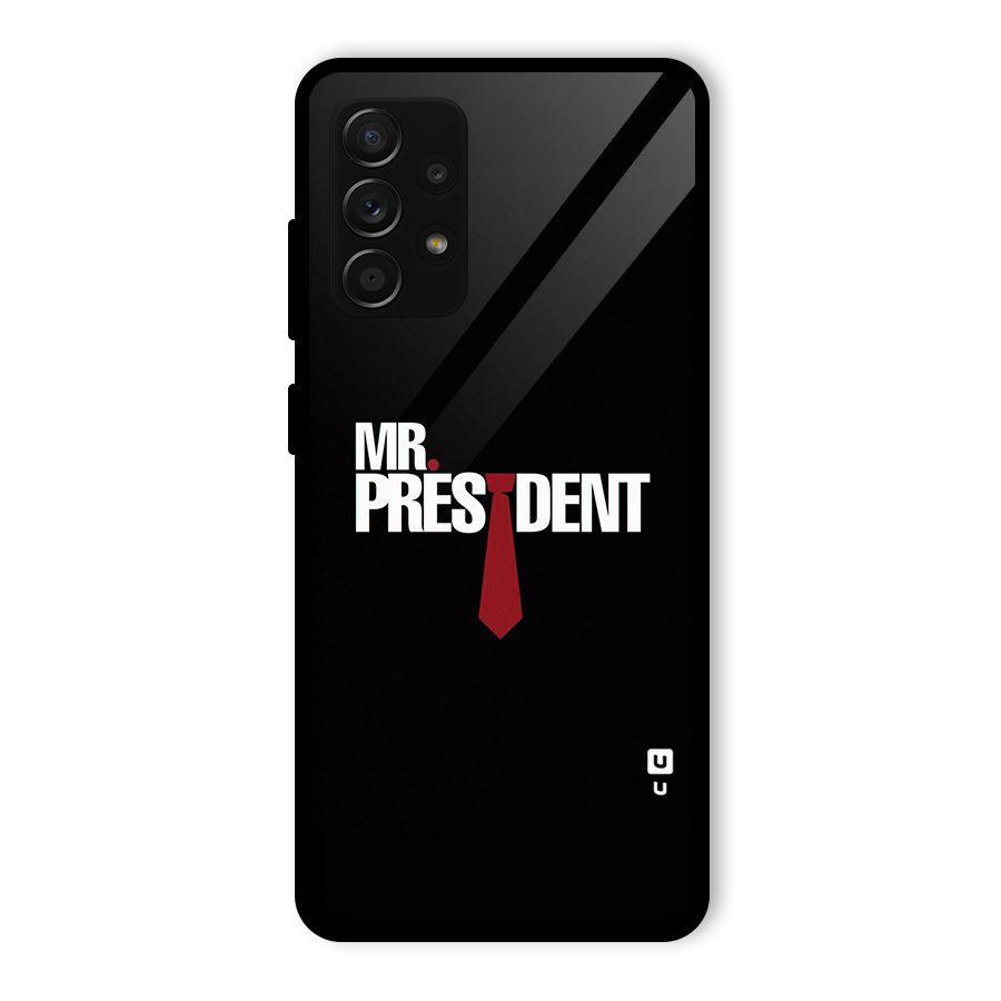 Mr President Glass Back Case for Galaxy A53 5G