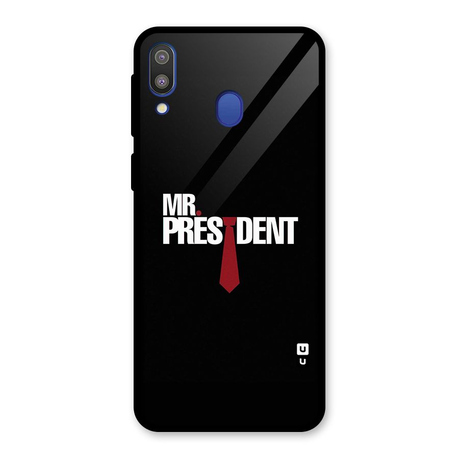Mr President Glass Back Case for Galaxy M20