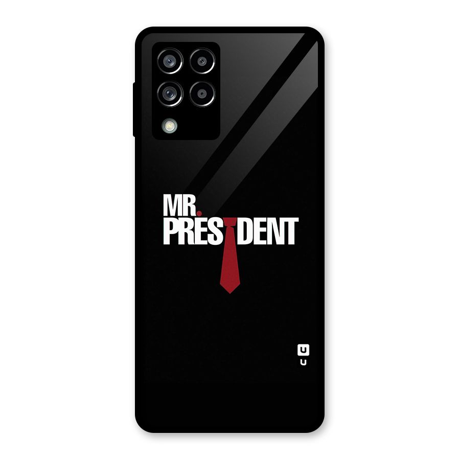 Mr President Glass Back Case for Galaxy M53 5G