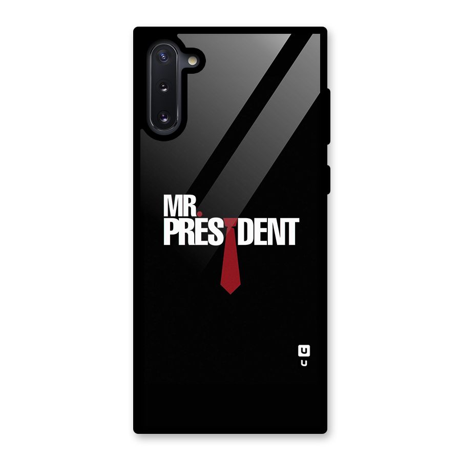 Mr President Glass Back Case for Galaxy Note 10