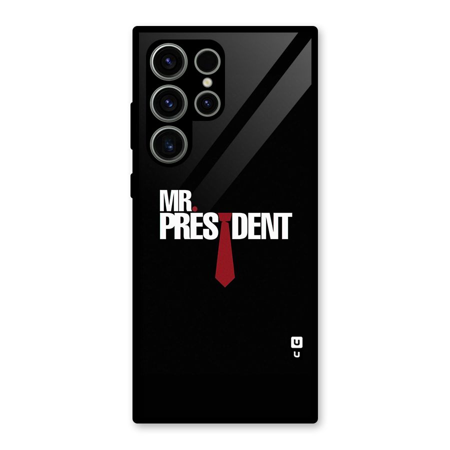 Mr President Glass Back Case for Galaxy S23 Ultra