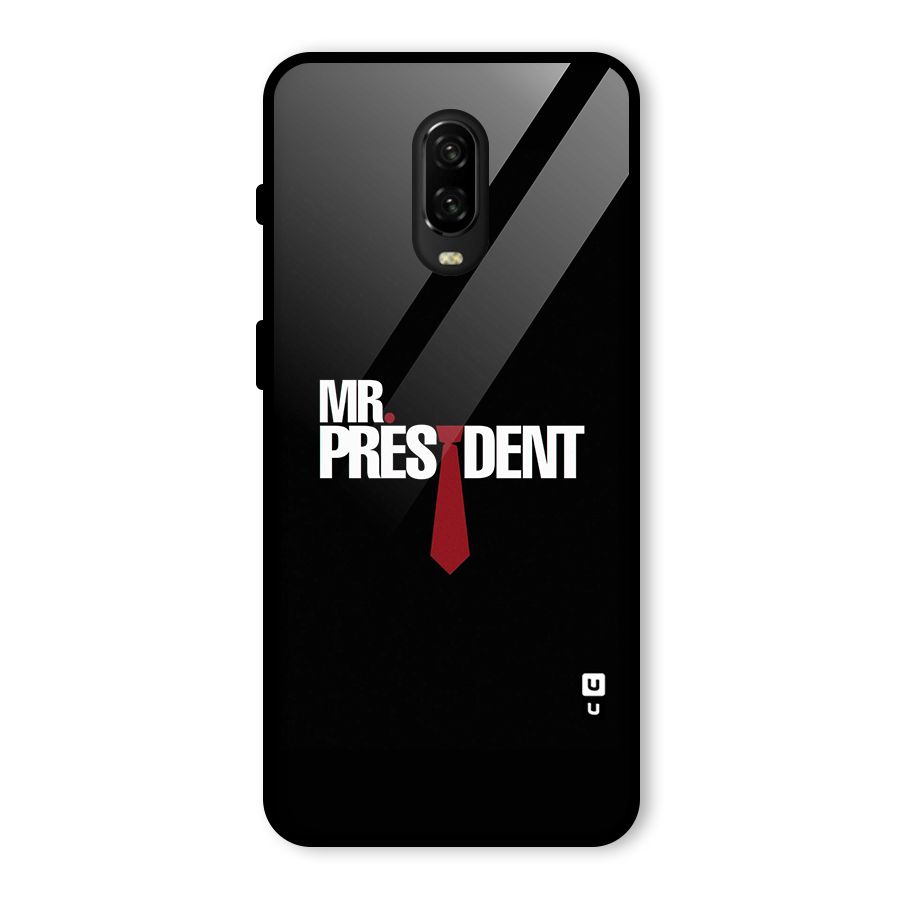 Mr President Glass Back Case for OnePlus 6T
