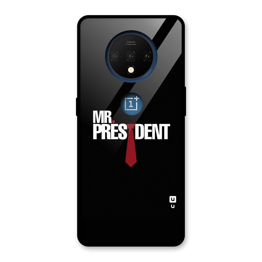 Mr President Glass Back Case for OnePlus 7T