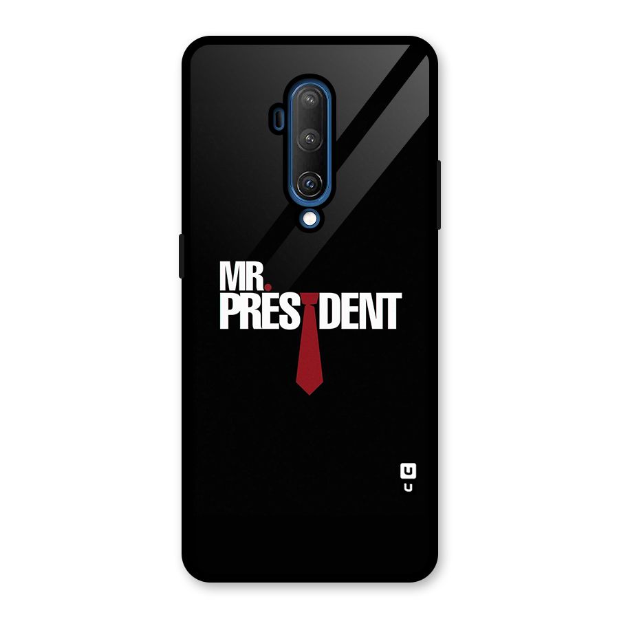 Mr President Glass Back Case for OnePlus 7T Pro