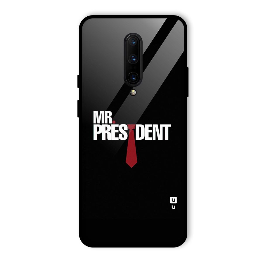 Mr President Glass Back Case for OnePlus 7 Pro