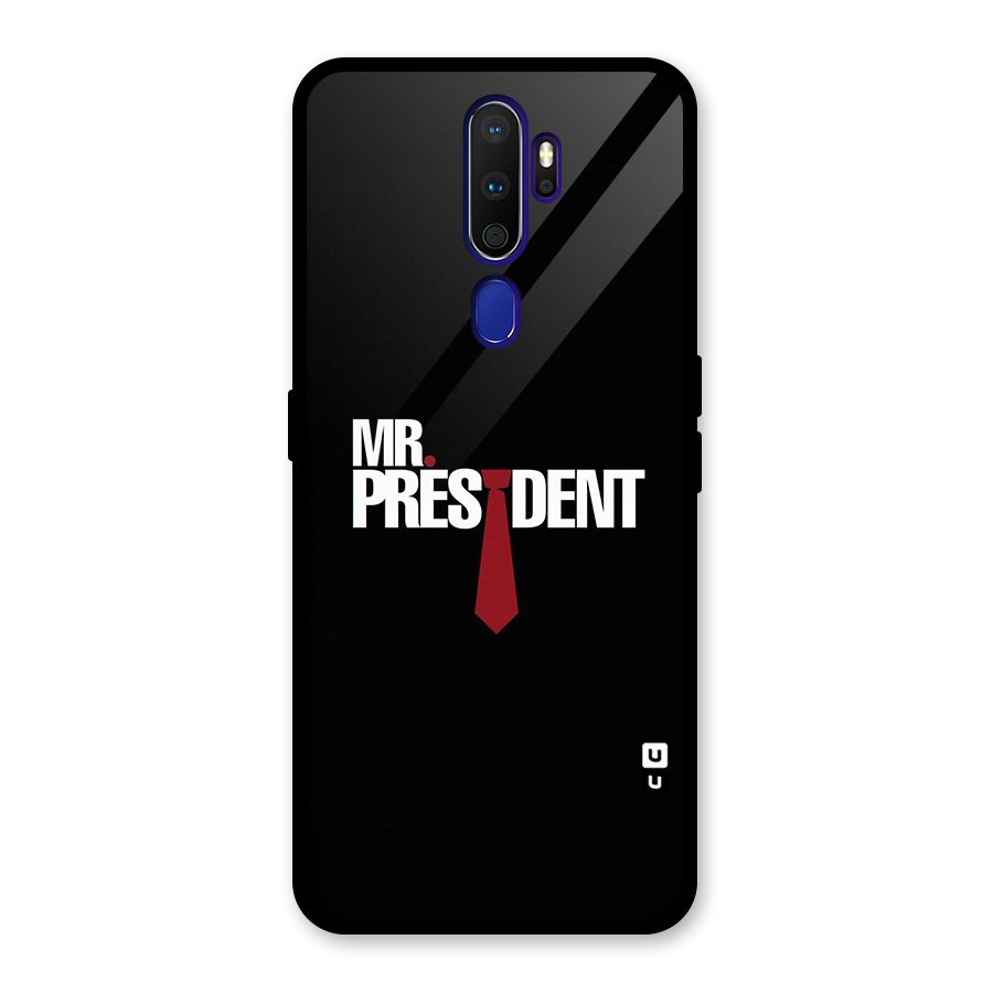 Mr President Glass Back Case for Oppo A9 (2020)