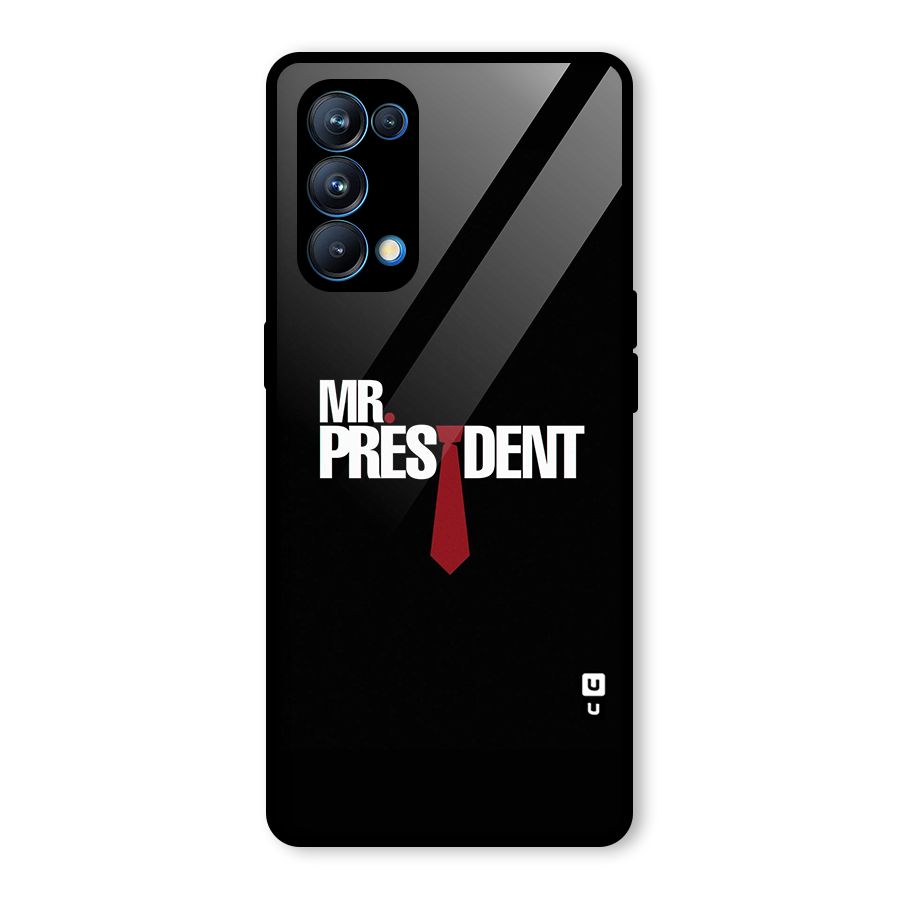 Mr President Glass Back Case for Oppo Reno5 Pro 5G