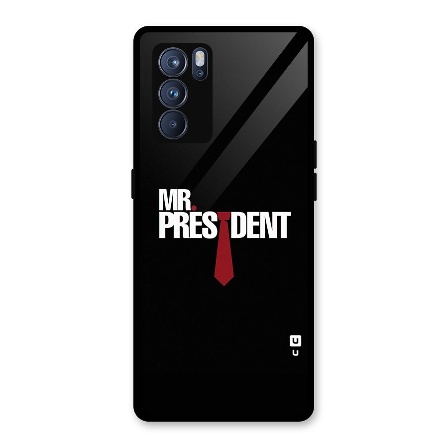 Mr President Glass Back Case for Oppo Reno6 Pro 5G