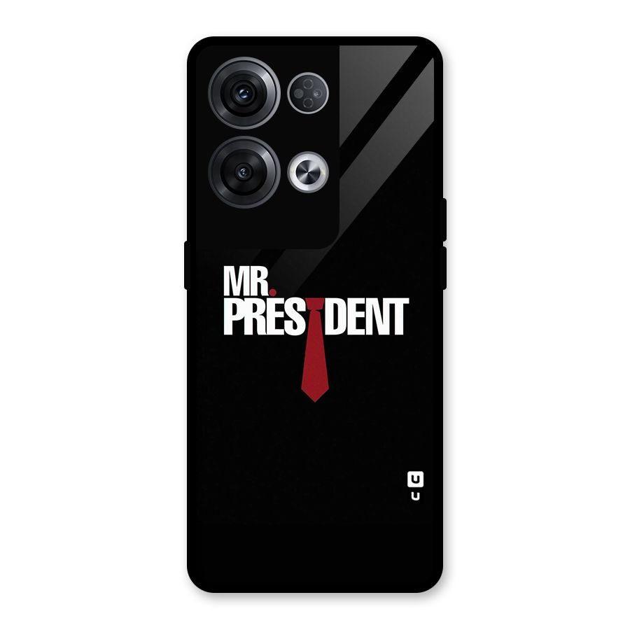 Mr President Glass Back Case for Oppo Reno8 Pro 5G