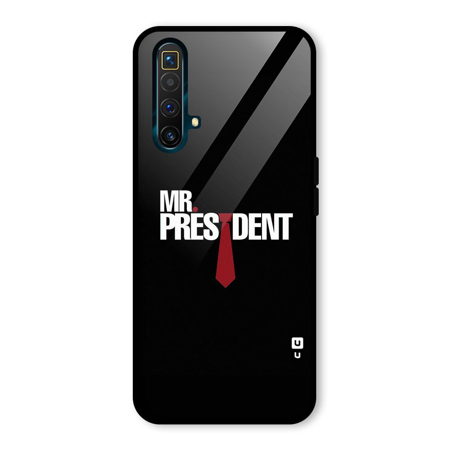 Mr President Glass Back Case for Realme X3 SuperZoom