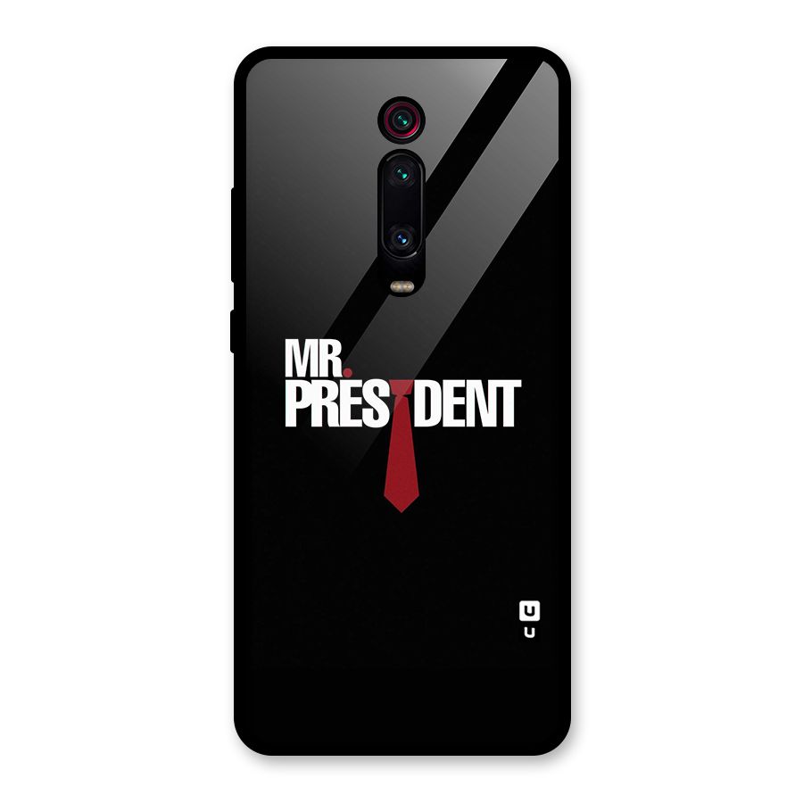 Mr President Glass Back Case for Redmi K20