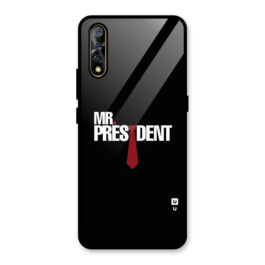 Mr President Glass Back Case for Vivo S1