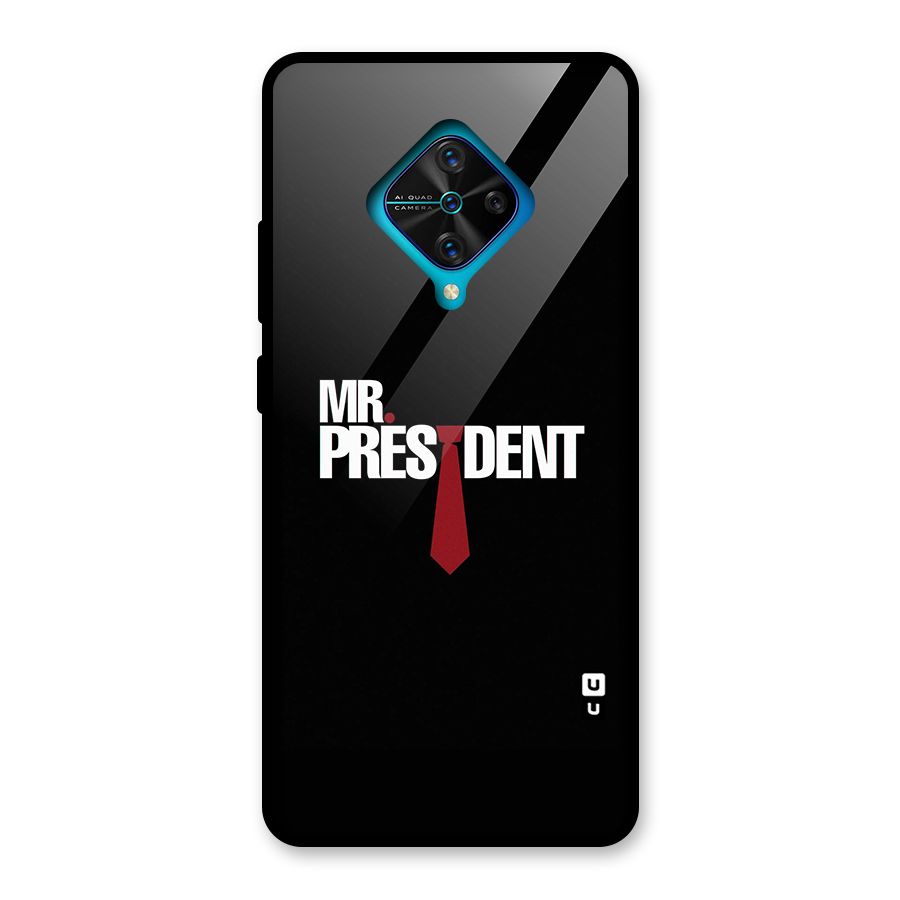 Mr President Glass Back Case for Vivo S1 Pro