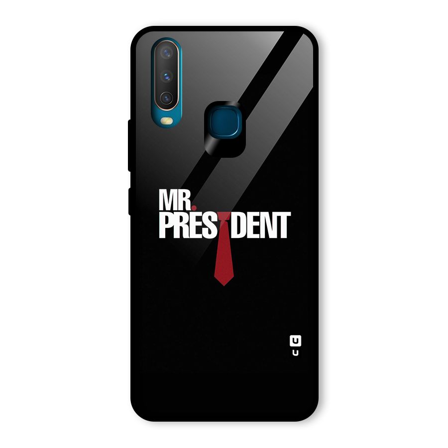 Mr President Glass Back Case for Vivo U10