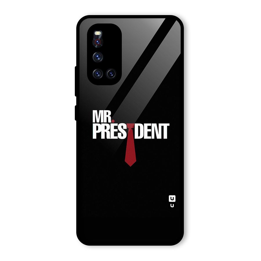 Mr President Glass Back Case for Vivo V19