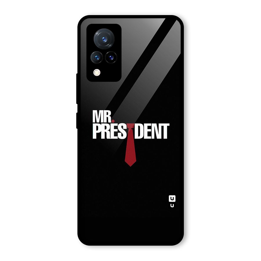 Mr President Glass Back Case for Vivo V21 5G
