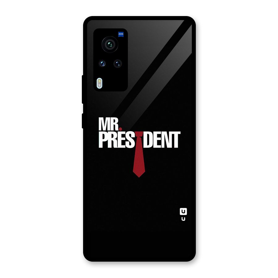 Mr President Glass Back Case for Vivo X60 Pro